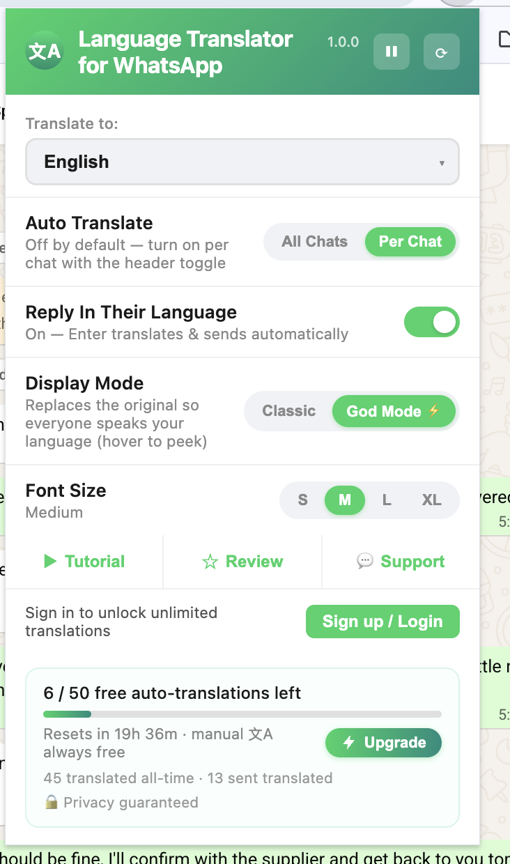 Install & open WhatsApp Web